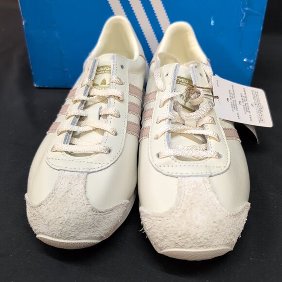 Adidas Country OG Women's Shoes IF7010 Us 7 Off White/ Wonder Taupe - Picture 2 of 10